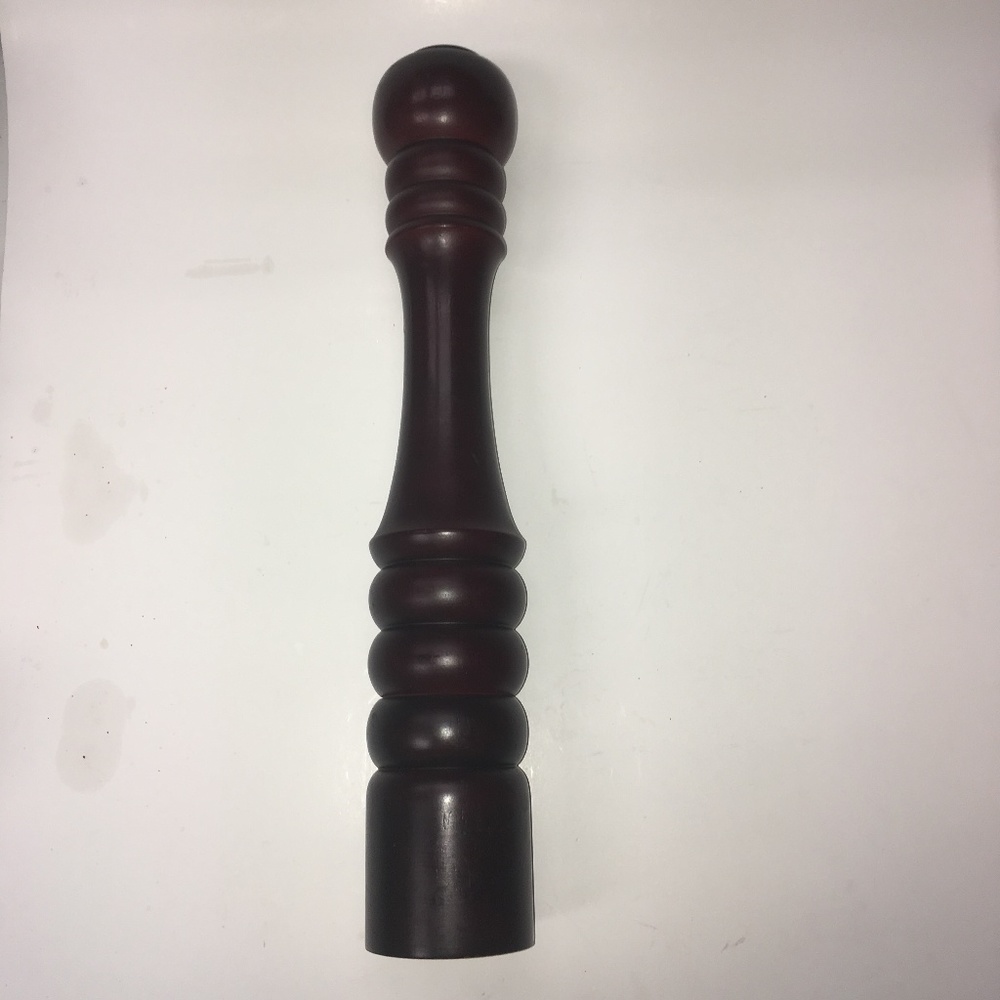 T.E. Pepper Mill  16" Tall.  Beautiful dark wood.